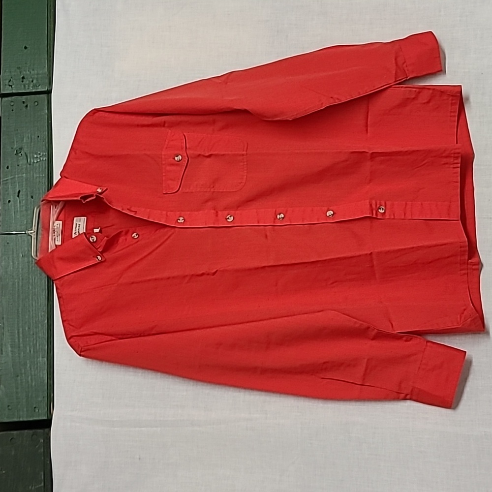 Vintage Arrow Sportswear Boardwalk Double Needle Tailoring Button Down Sz M - Picture 8 of 9